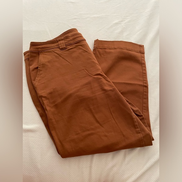A New Day Brown Trouser Pants Size 18 - Picture 1 of 6